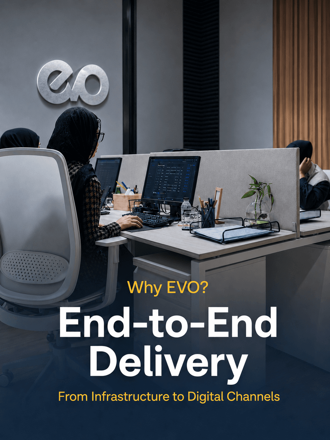 EVO digital delivery environment for banking infrastructure and payment systems