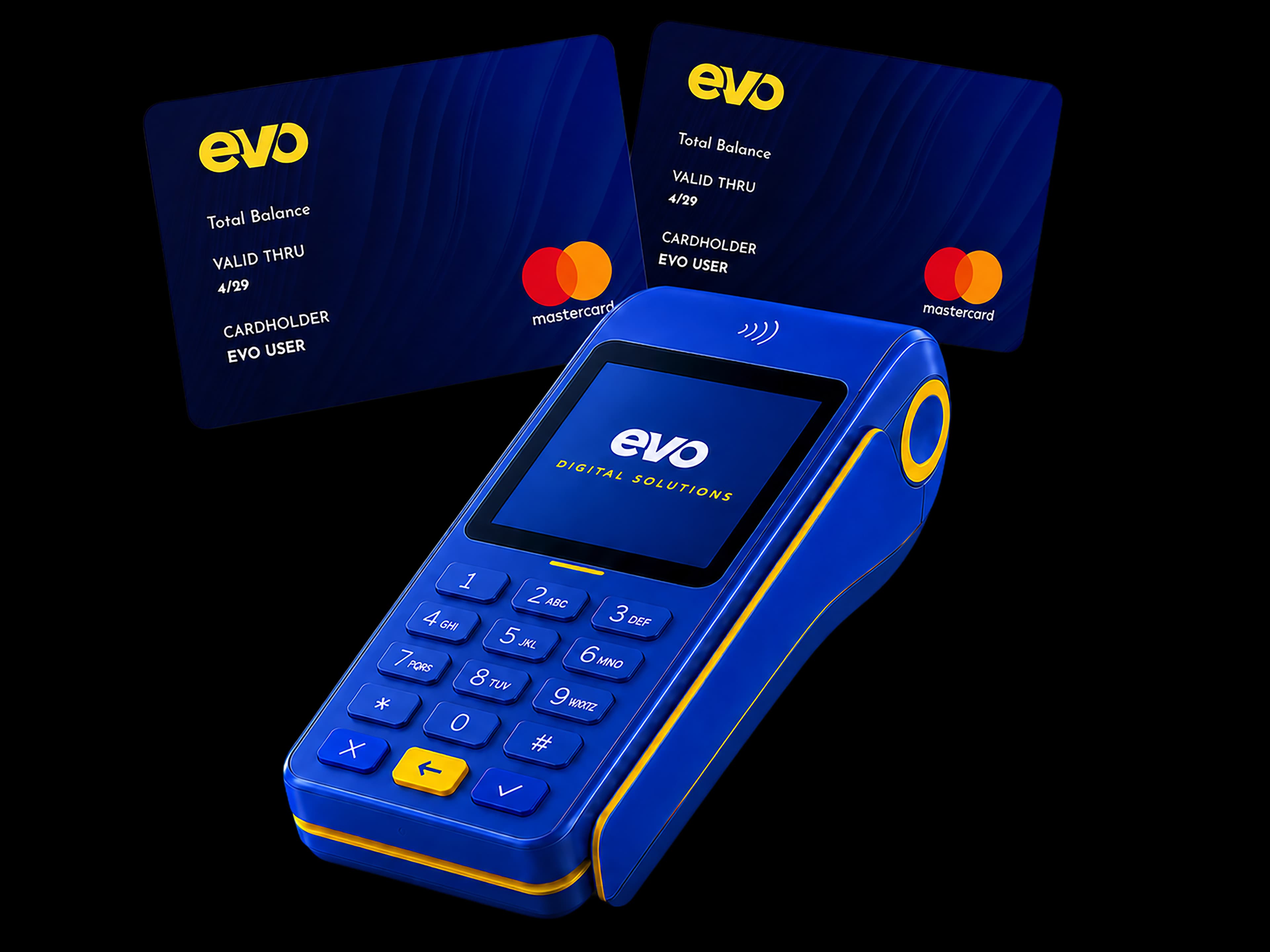 Digital banking and wallet solutions visual